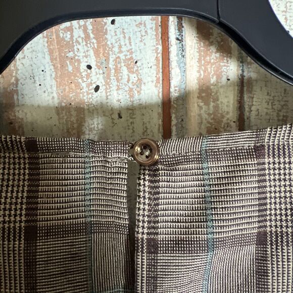 V Cristina Large Camouflage Sleeveless Blouse With Tulle/Netting - Picture 7 of 12